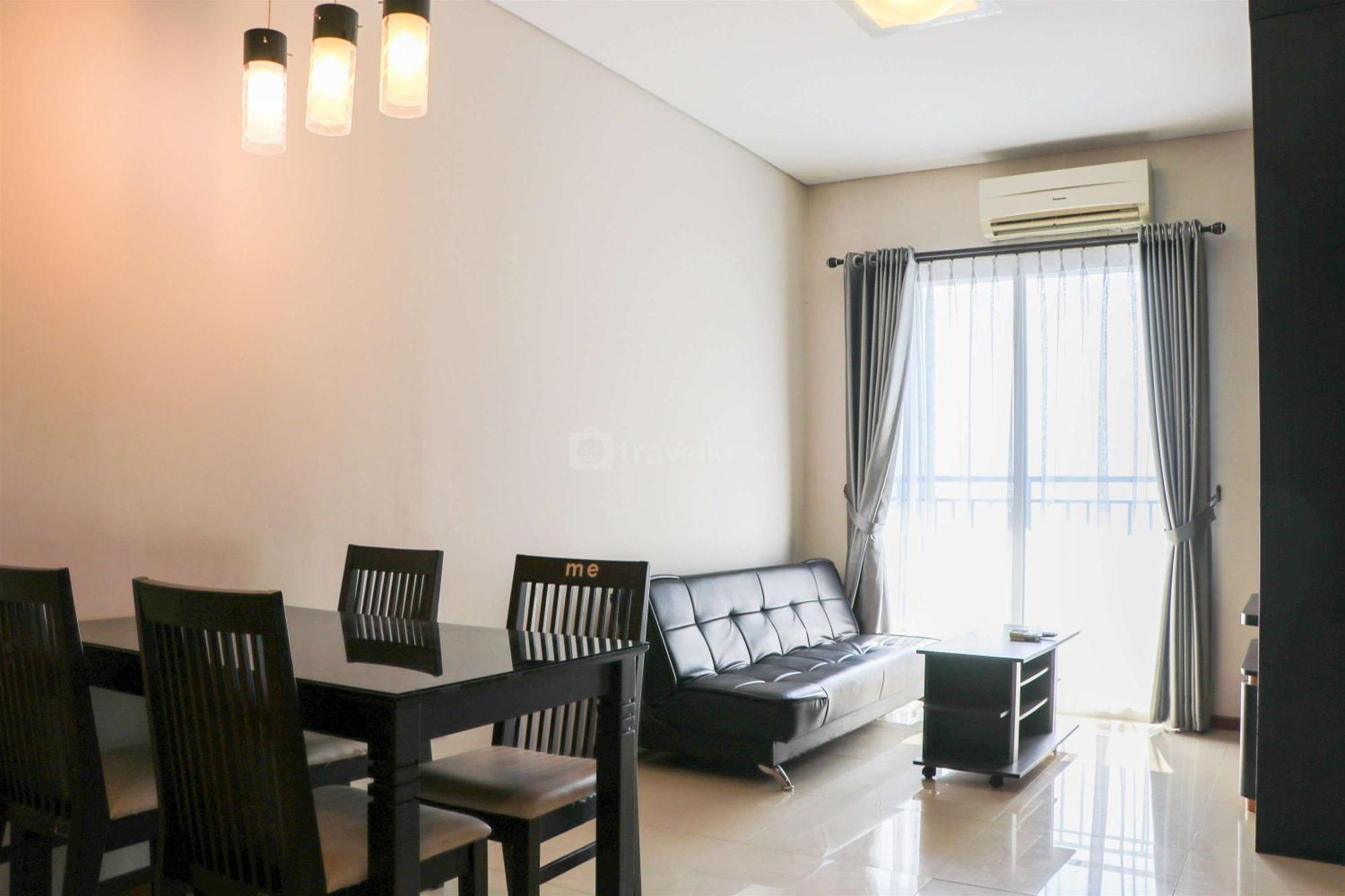 Full Furnished With Comfort Design 2br At Thamrin By Travelio * Jakarta