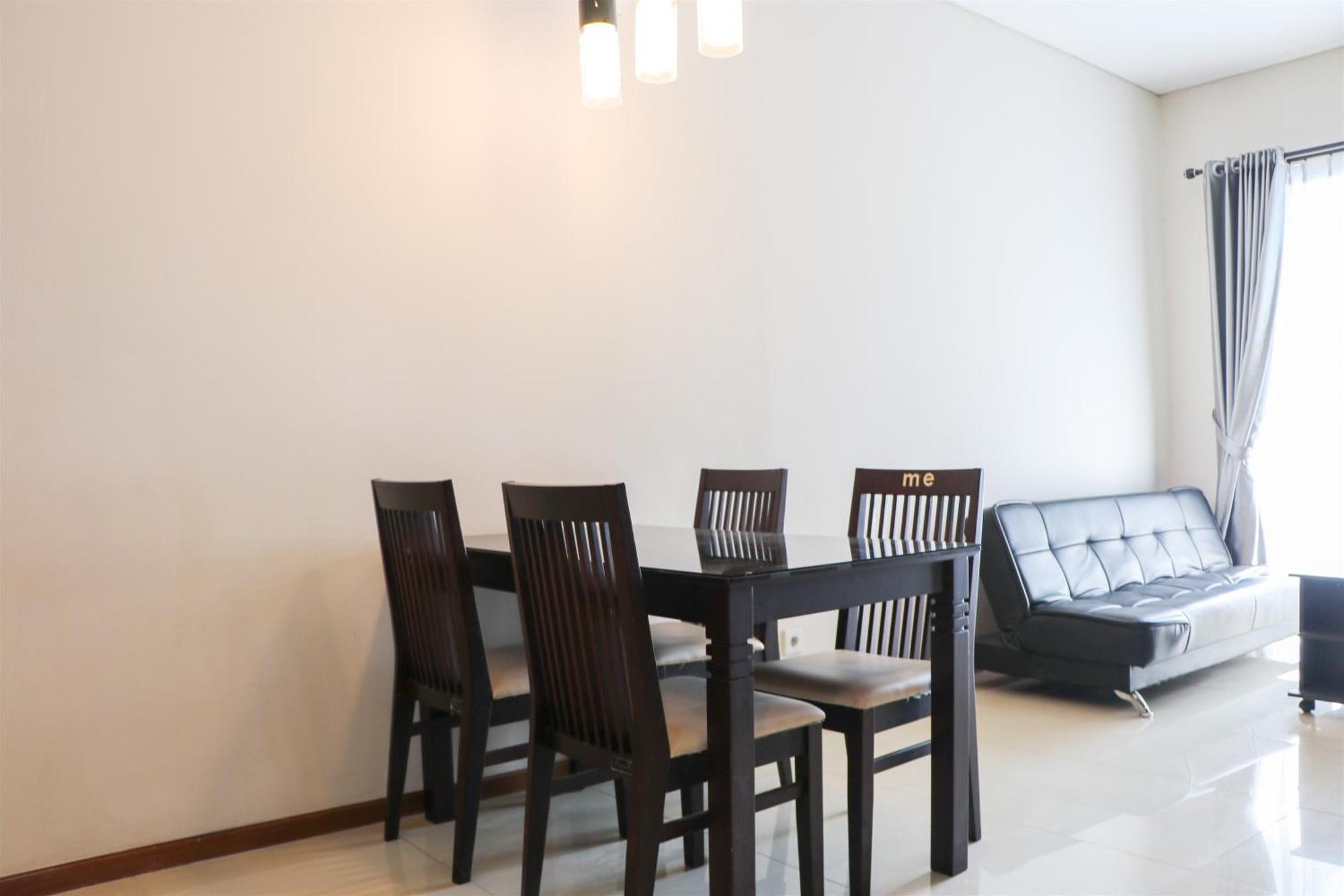 Full Furnished With Comfort Design 2br At Thamrin By Travelio * Jakarta