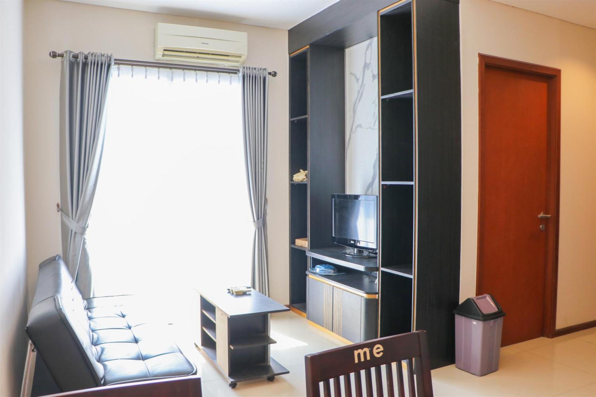 Pangsapuri Full Furnished With Comfort Design 2br At Thamrin By Travelio Jakarta